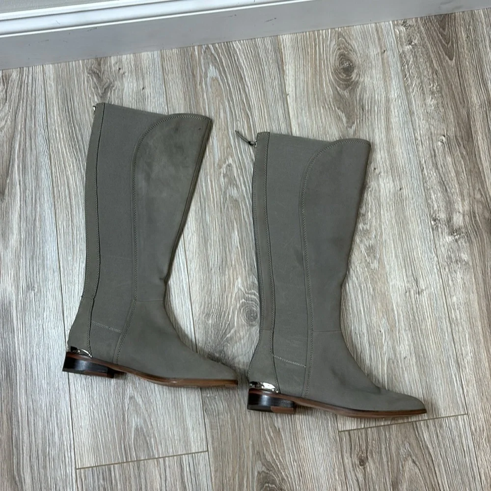 Louis Et Cie Vallery gore contrast size 6 suede gray